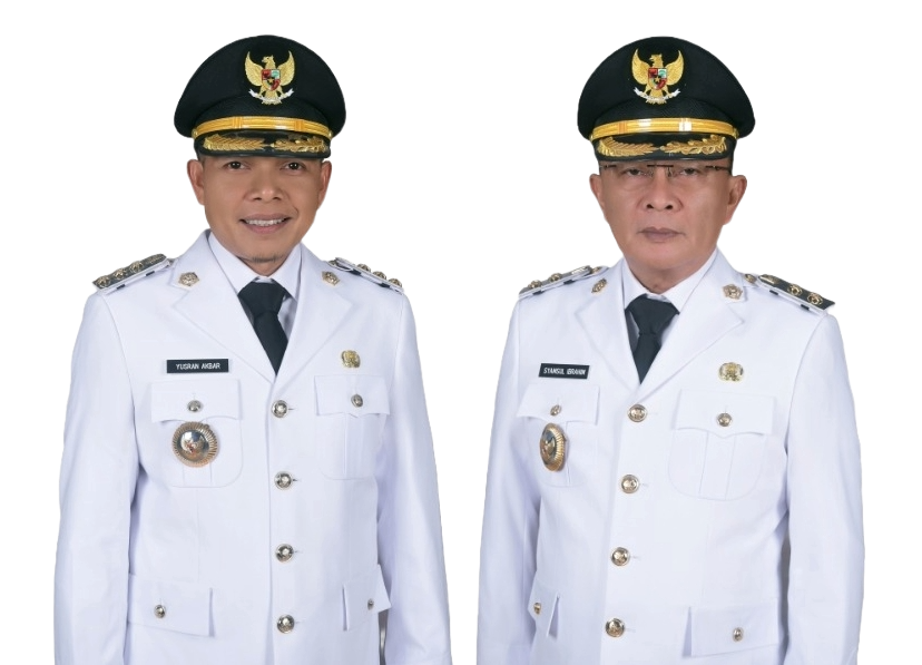 Bupati H. YUSRAN AKBAR, ST. dan Wakil Bupati H. SYAMSUL IBRAHIM, SE., M.Si.